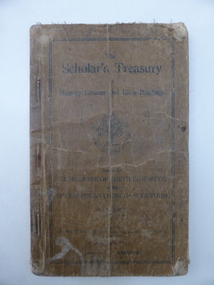 Book, Scholar's treasury, Early 20th century