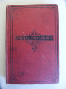 Book, Animal Physiology, Late 19th century