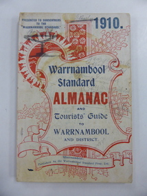 Book, Warrnambool Standard Almanac 1910, 1910