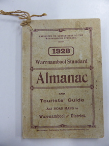 Book, Warrnambool Standard Almanac 1928, 1928