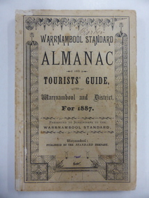 Book, Warrnambool Standard Almanac 1887, 1887
