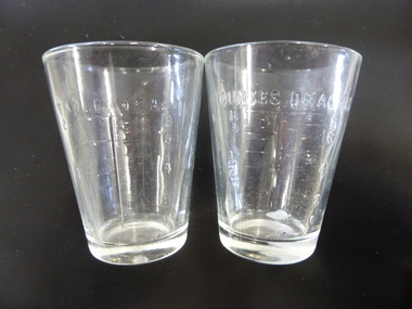 Glass, Measuring Cups, Early to mid 20th century