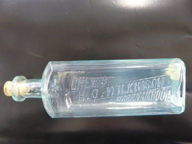 Bottle, H O Wilkinson Chemist, Early 20th century