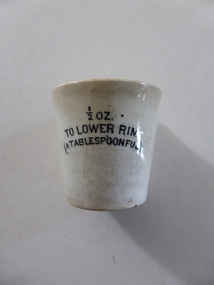 Cup, Chemist Measure cup