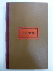 Document - Ledger, Standard Articles, Mid 20th century