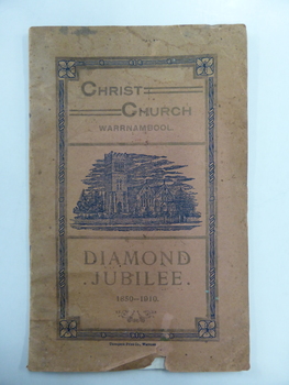 Front cover Christ Church Warrnambool Diamond Jubilee
