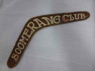 Artefact, Boomerang Club, 1940s