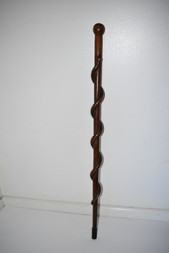 Walking Stick, Walking Stick with snake, Early 20th century
