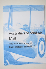 Booklet, Basil Watson 1893-1971, 2017