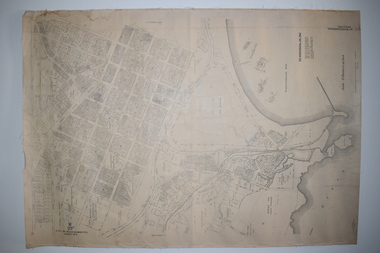 Documents Maps (3) - Warrnambool Town Allotments, City of W'bool Parish of Wangoom Country of Villiers, 1948