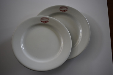 Crockery, Hotel Criterion Plates, Mid 20th century