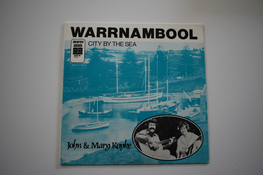 This is a sound recording of the song Warrnambool City by the Sea by John and Mary Kopke.