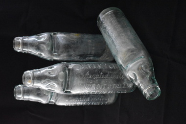 Bottle, J Fletcher Warrnambool, Early 20th century