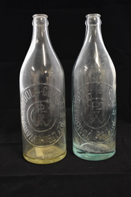 Bottle, Warrnambool Cordials, Mid 20th century