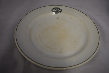 Plate, Commercial Hotel W'bool, 1920s or 1930s