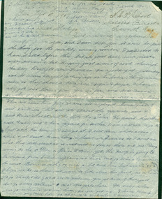 Documents, Letter: 30 July 1917  Unknown (NCO's School) To Gladys, pre 18/9/1917
