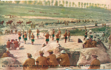 Post cards (2), C 1917