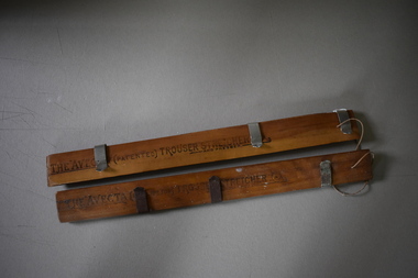 Household, Trouser stretcher & press x2, Early 20th century