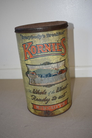 Tin, Biscuit - Kornies Breakfast, c. 1920
