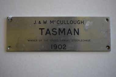 Plaque, Tasman, C 1990