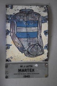 Plaque, Martex (sic), C 1990