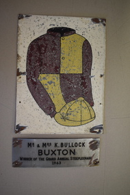 Plaque, Buxton, C 1990