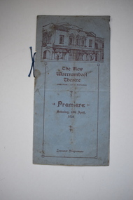 Document, The New Warrnambool Theatre, 1930