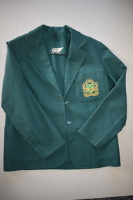 This is a blazer worn by St Ann's College students Warrnambool.