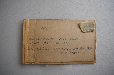 Amateur Radio Card, A 3AJ, 1920's