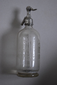 Soda Syphon, Fletcher, c 1930 (contents of syphon)