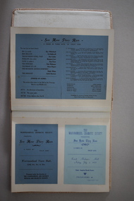 Album, photograph, Warrnambool Dramatic Society, Warrnambool Theatre Group, 1955