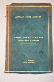 Book, Horticultural Press Pty Ltd, Reports of proceedings, 1941