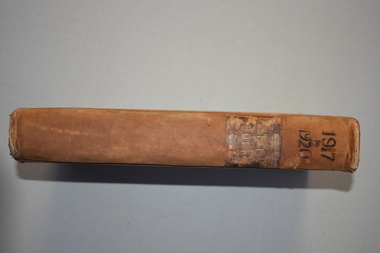 Letter book 7, 1917-1920, 1917