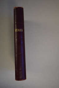 Ledger, Crawley, 1919