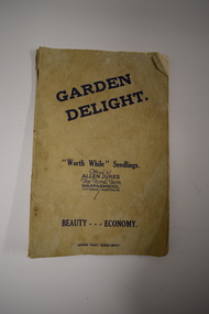 Booklet, Garden Delight, 1932