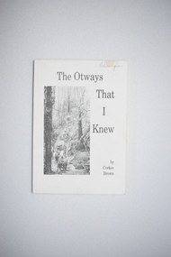 Book, Merimbula Easiprint, The Otways That I Knew, 1993