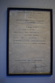 Document, Business Names :Gilbert Kingsley Thomas, C 1950