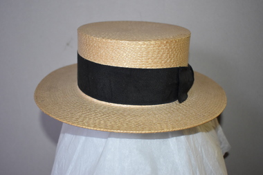 Hat, Boater, Early 20th century