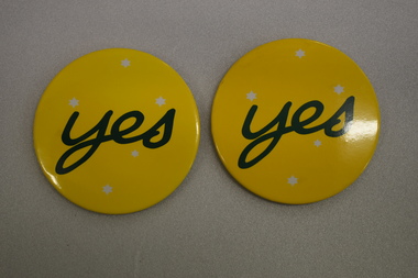 Badge - Badges, Republican Referendum 1999