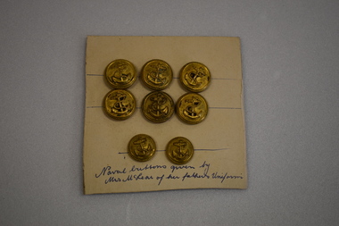 Buttons, Naval Buttons McLean