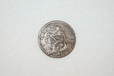 Token, A Toogood Merchant King & Pitt St Sydney 1855, 1855