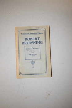 Australasian Literature Primer on Robert Browning