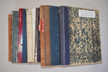 Letter Books, 1875 - 1945