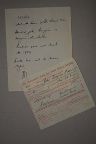 Documents, 1 1909  .2 1970