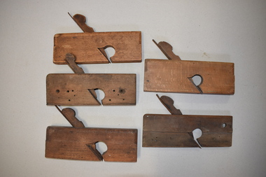 Medium Wood Planes (5), Late 19th century