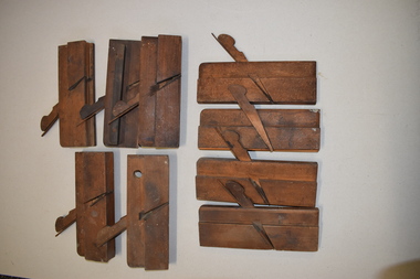 Wood Planes (9), Late 19th century