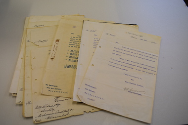 Documents – Art Gallery, Chief Secretary’s Office, Melbourne, 1886-1911