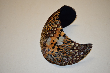 Feathered Hat, Custom Hats, c. 1940