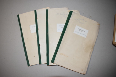 Dunmore Journals (4), Mid 20th century