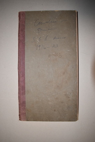 Journal, Baulch, Early 20th century